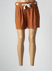 Short marron JACQUELINE DE YONG pour femme seconde vue