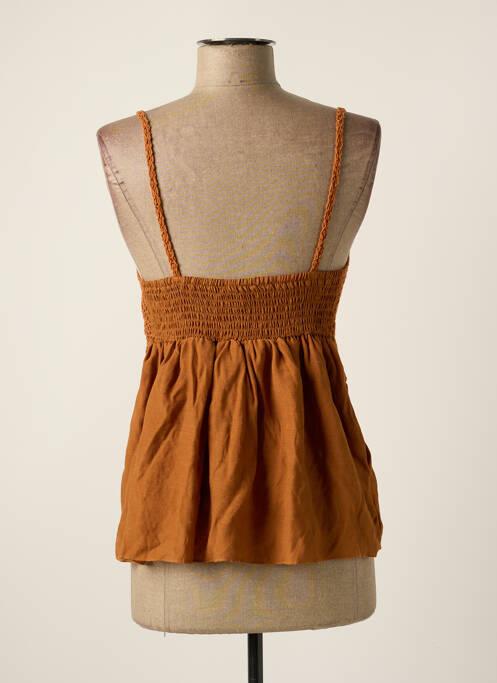 Blouse marron HAILYS pour femme