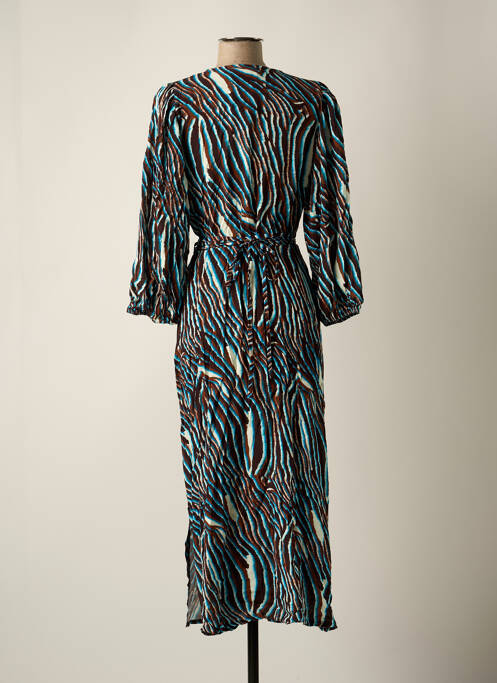 Robe longue bleu ASTRID BLACK LABEL pour femme