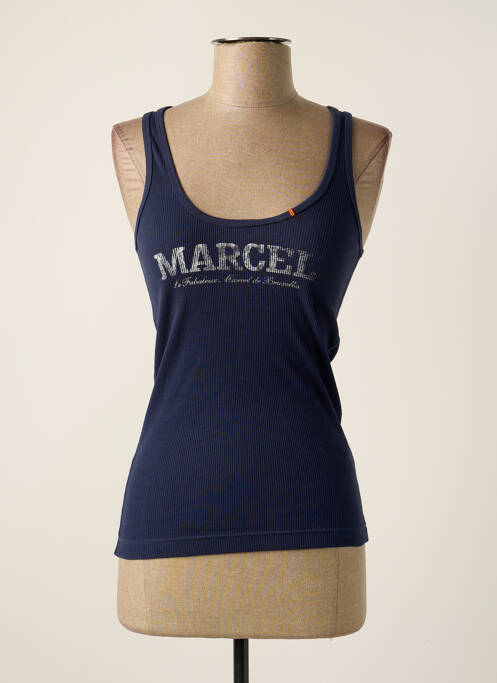 T-shirt bleu LE FABULEUX MARCEL DE BRUXELLES pour femme