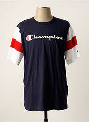 T-shirt bleu CHAMPION pour homme seconde vue