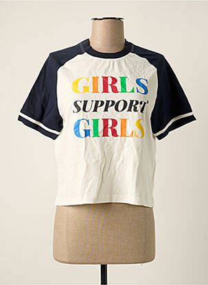 T-shirt blanc STIEN EDLUND femme