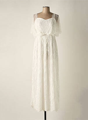 Robe longue blanc VILA pour femme
