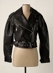 Veste simili cuir noir ONLY pour femme seconde vue