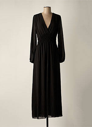 Robe longue noir ASTRID BLACK LABEL pour femme