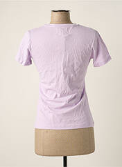 T-shirt violet CEMI pour femme seconde vue