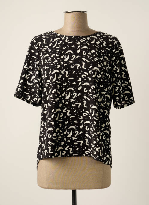 T-shirt noir VERO MODA pour femme