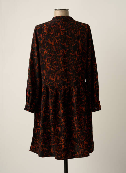 Robe mi-longue noir CLOUDS OF FASHION pour femme