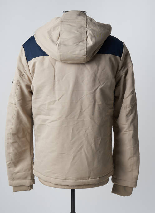 Parka beige JACK & JONES pour homme