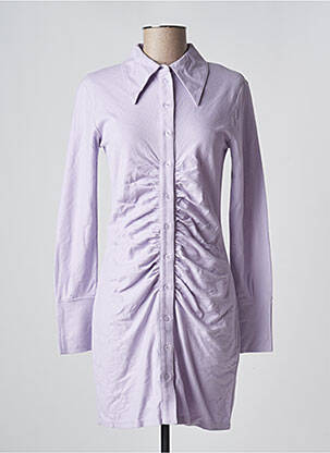 Robe courte violet OGL pour femme