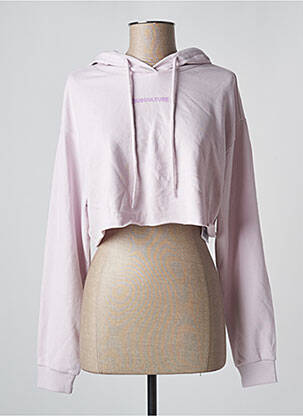 Sweat-shirt à capuche violet TALLY WEIJL femme
