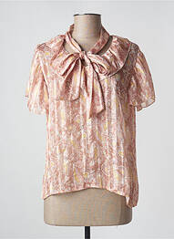 Blouse beige ASTRID BLACK LABEL femme