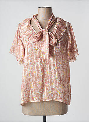 Blouse beige FOUDRE BY AURELIE VAN DAELEN femme