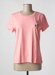 T-shirt rose MORA pour femme seconde vue