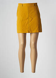 Jupe courte jaune DEUX. BY ELINE DE MUNCK femme