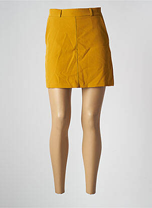 Jupe courte jaune DEUX. BY ELINE DE MUNCK pour femme