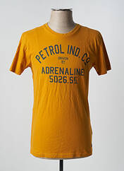 T-shirt jaune PETROL INDUSTRIES pour homme seconde vue