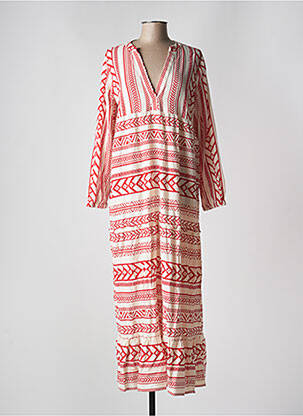 Robe longue beige VERO MODA femme