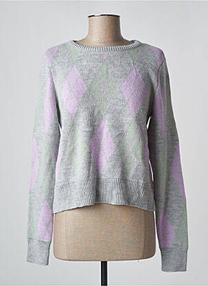 Pull gris ONLY pour femme