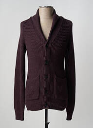 Gilet manches longues rouge JACK & JONES homme