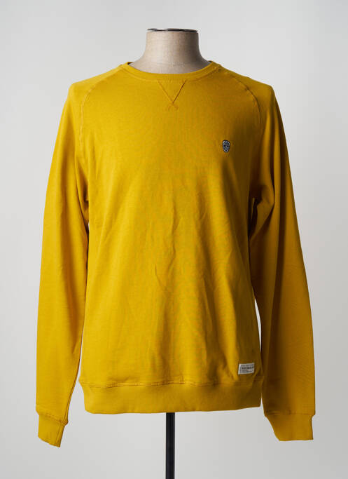 Sweat-shirt jaune BLACK AND GOLD pour homme