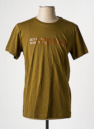 T-shirt vert R.EV 1703 BY REMCO EVENPOEL  pour homme