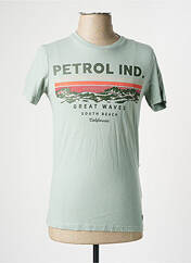 T-shirt vert PETROL INDUSTRIES pour homme seconde vue