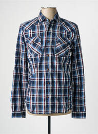 Chemise manches longues bleu PETROL INDUSTRIES homme