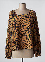 Blouse marron VERO MODA pour femme seconde vue