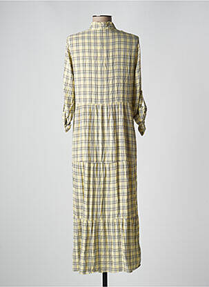 Robe longue jaune ONLY femme