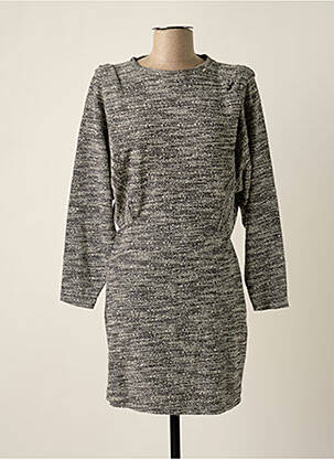 Robe mi-longue noir MANGO femme