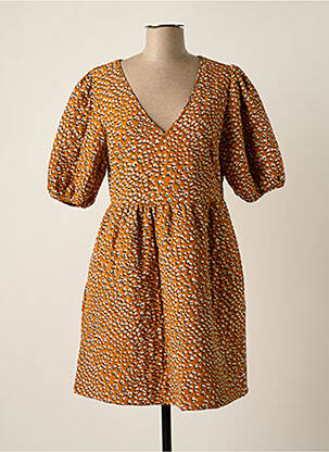 Robe longue orange VILA femme