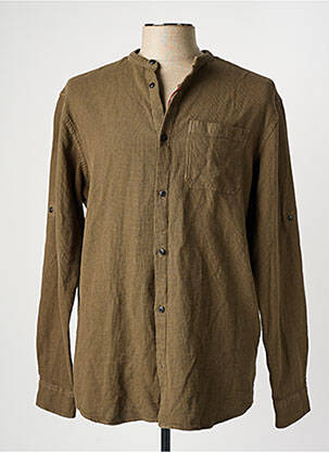 Chemise manches longues vert JACK & JONES homme