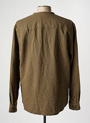 Chemise manches longues vert JACK & JONES homme