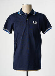 Polo bleu R.EV 1703 BY REMCO EVENPOEL  pour homme seconde vue