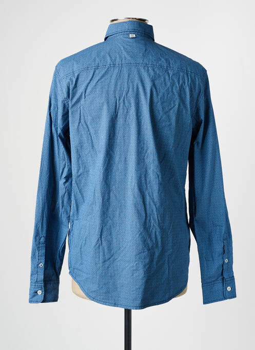 Chemise manches longues bleu TOM TAILOR pour homme