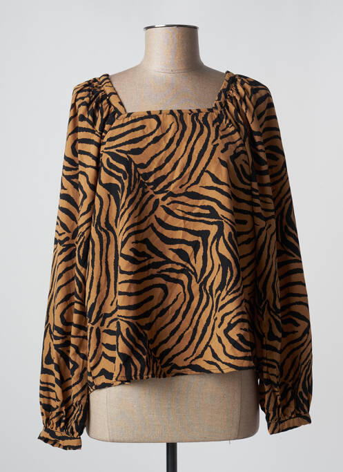 Blouse marron VERO MODA pour femme