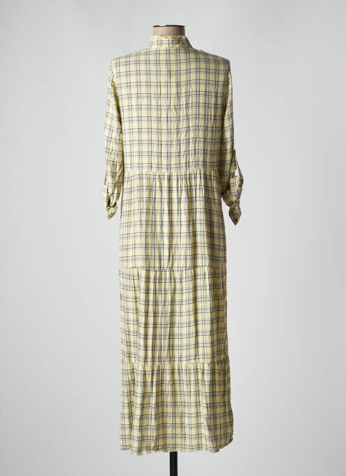 Robe longue jaune ONLY pour femme