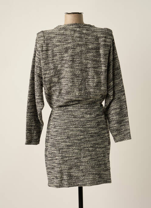 Robe mi-longue noir MANGO pour femme