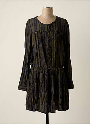 Robe mi-longue vert ASTRID BLACK LABEL femme