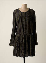 Robe mi-longue vert ASTRID BLACK LABEL femme