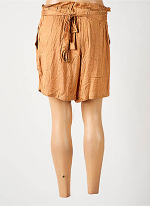 Short marron ONLY femme