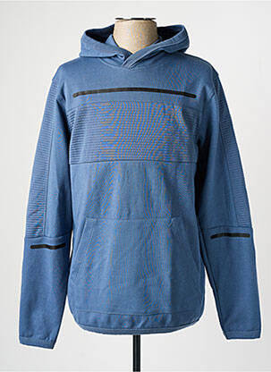 Sweat-shirt à capuche bleu JACK & JONES pour homme