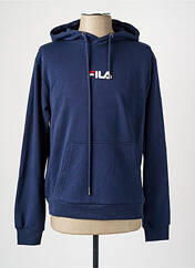 Sweat-shirt à capuche bleu FILA pour homme seconde vue