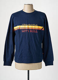 Sweat-shirt bleu LE FABULEUX MARCEL DE BRUXELLES femme