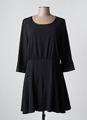 Robe mi-longue noir ASTRID BLACK LABEL femme