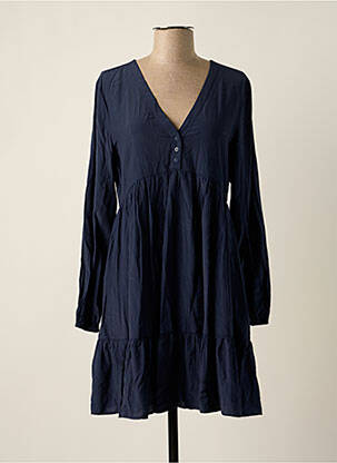 Robe mi-longue bleu VILA femme