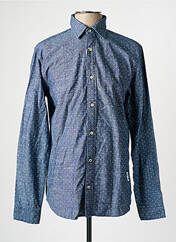 Chemise manches longues bleu JACK & JONES pour homme seconde vue