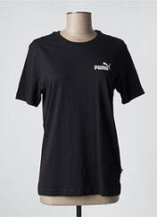 T-shirt noir PUMA pour homme seconde vue