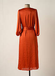 Robe longue orange MANGO pour femme seconde vue